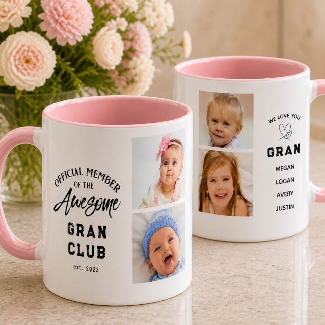 Taza Photo Collage Awesome GRAN Mug (Subido por el creador)