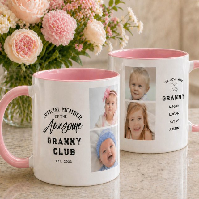 Taza Photo Collage Awesome GRANNY Mug (Subido por el creador)