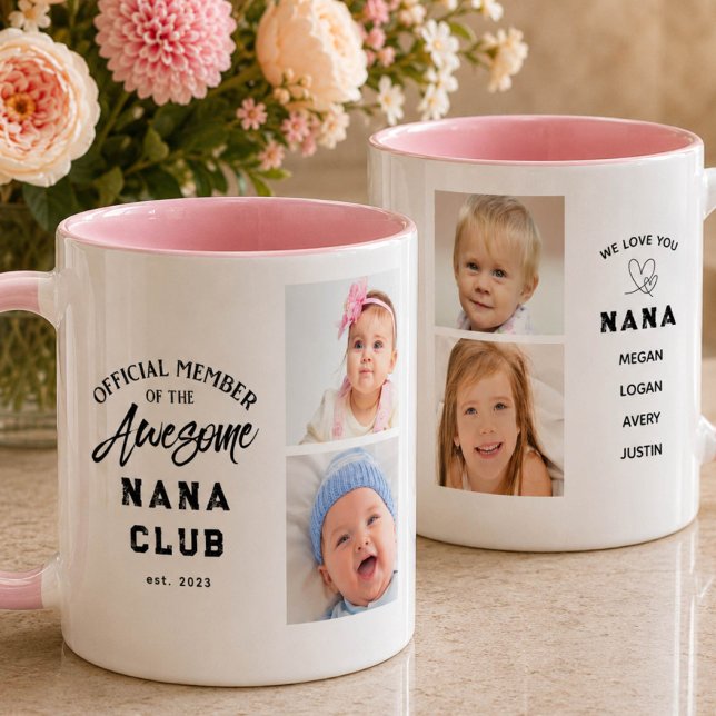 Taza Photo Collage Awesome NANA Mug (Subido por el creador)