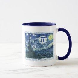 Taza Pi en el cielo