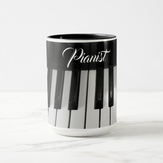 Taza Pianista Profesional con Estilo (Centro)