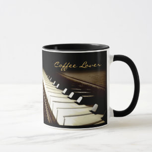 Taza PIANO KEYS Music-Lover Beber Mug