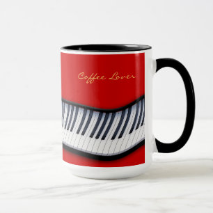 Taza PIANO KEYS Music-Lover Gift Beber Mug