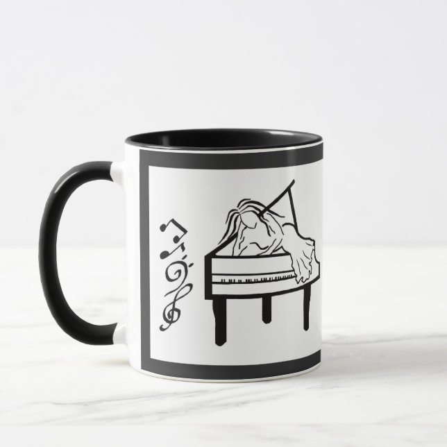 Taza Piano Lady (Izquierda)