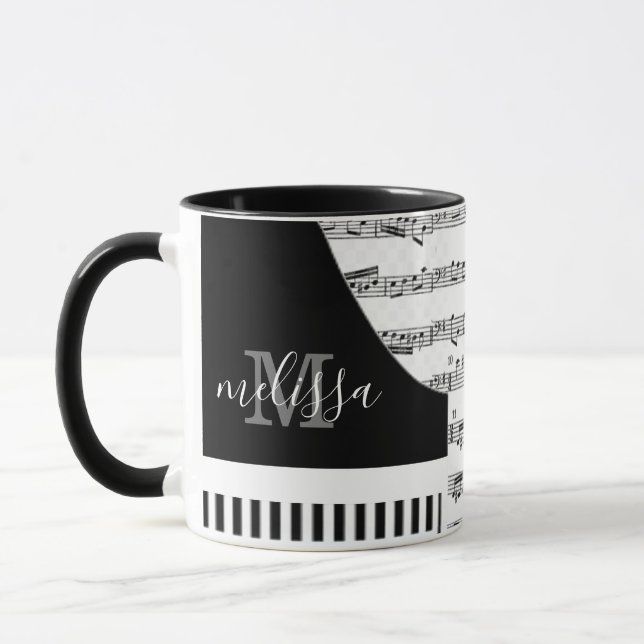 Taza Piano personalizable (Izquierda)