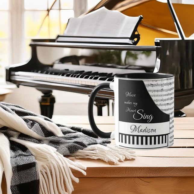 Taza Piano personalizado (Subido por el creador)