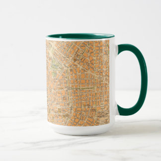 Taza Pianta di Milano - Mapa de Milán, Italia