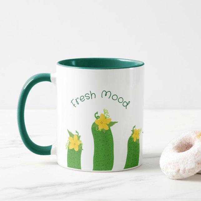Taza Pickle & Fresh Collection (Con donut)