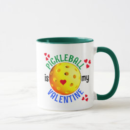 Taza PICKLEBALL Es Mi San Valentín