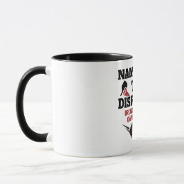 Taza Pickleball Nombre Personalizado El Disruptor