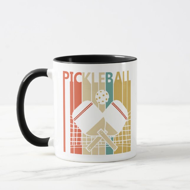Taza Pickleball Retro Vintage  (Izquierda)