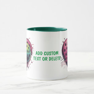 Taza Pickleball Valentine Gift Pickleballer Pareja