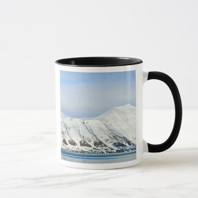 Taza Picos de Snowcaps Woodfjord Svalbard 2 (Derecha)