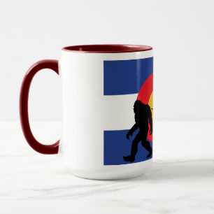 Taza Pie grande, Unicornio y Jackalope