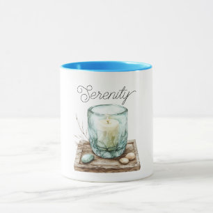 Taza Piedras de vela de playa Serenity