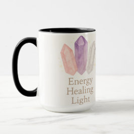 Taza Piedras energéticas y resplandor interior