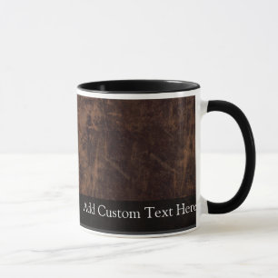 Taza Piel de cuero falso