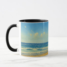 Taza Pier de Manhattan Beach con techo rojo