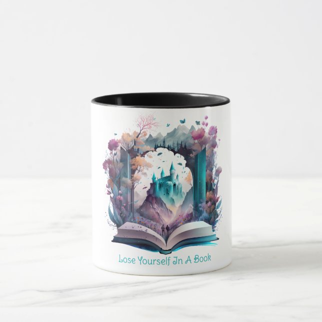 Taza Pierde Te En Un Libro (Centro)