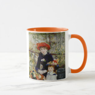 Taza Pierre A Renoir  Dos hermanas o en la terraza