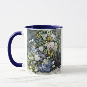 Taza Pierre-Auguste Renoir, florero de flores