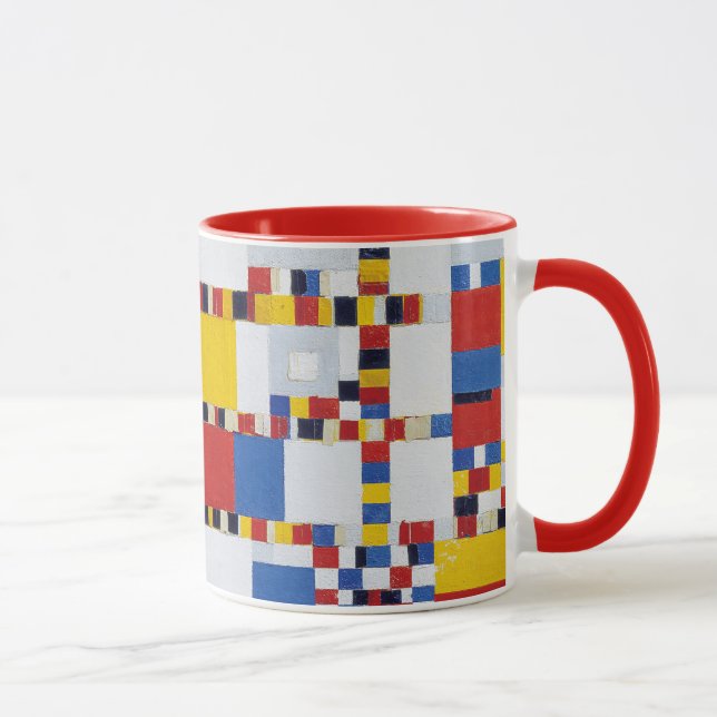 Taza piet mondrian , victory.boogie-woogie (Derecha)