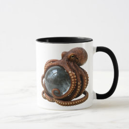 Taza Pieuvre géante et proie