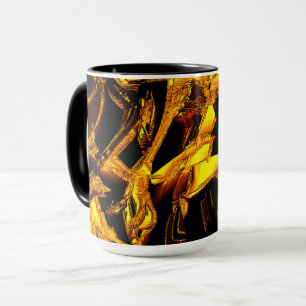 Taza Piezas o bagazo de cáscara de mandarina deshidrata