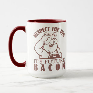 Taza PIG TO BACON mug - elegir estilo y color