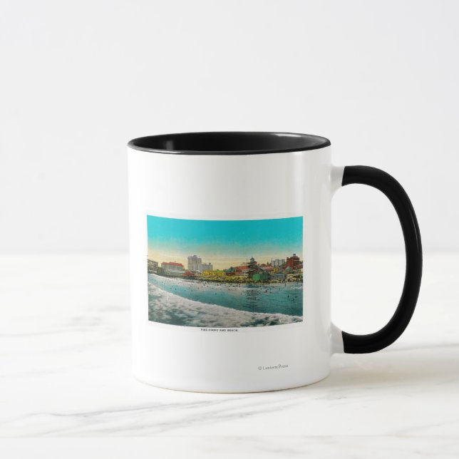 Taza Pike Front y Long Beach, California (Derecha)