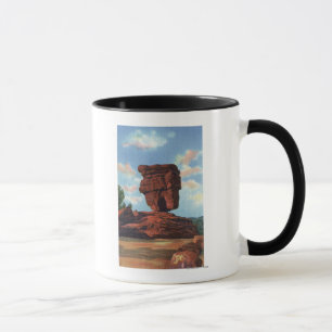 Taza Pikes Peak, Colorado - Roca equilibrada