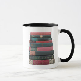 Taza Pila de Libro-ROJO