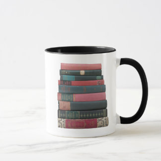 Taza Pila de Libro-ROJO