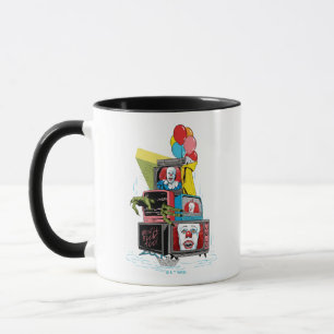 Taza Pila de TV clásica en Penny - También flotarás