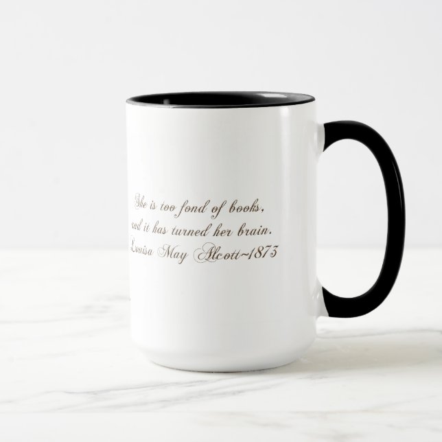 Taza Pila vieja libro-con de cita (Derecha)