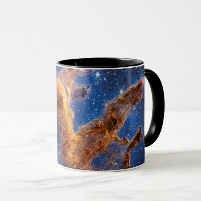 Taza Pilares de la creación del telescopio espacial Jam (Anverso derecho)