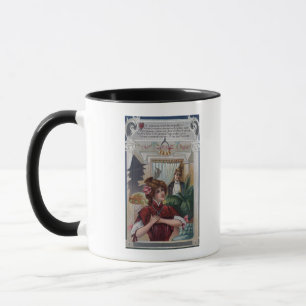 Taza Pilares de la mujer y del hombre en lados