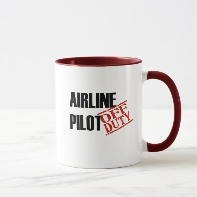 Taza Piloto de la línea aérea (Derecha)