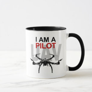 Taza Piloto del UAV Quadpilot Quadcopter