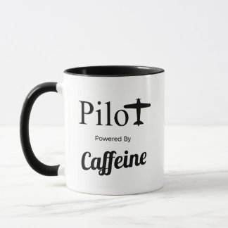 Taza Piloto Impulsado por Cafeína