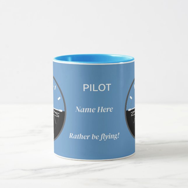 Taza Pilots Attitude Indicator Mug (Centro)