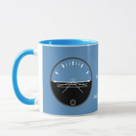 Taza Pilots Attitude Indicator Mug