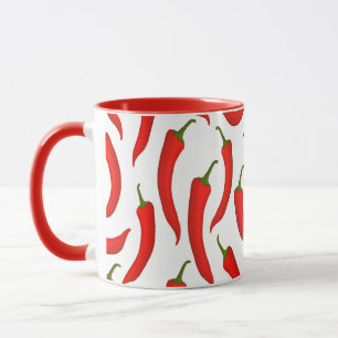 Taza Pimientos de chile rojos