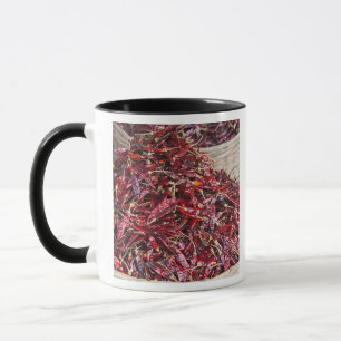 Taza Pimientos rojos en el mercado de productos locales