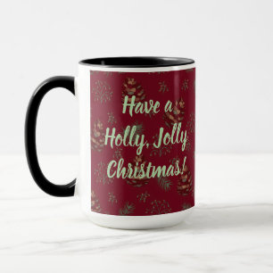 Taza Piñas y Bayas Holly Jolly