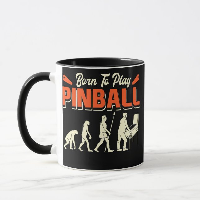 Taza Pinball Game Pinball Player Design  (Izquierda)