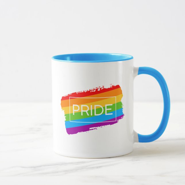 Taza Pincel de orgullo arcoiris (Derecha)