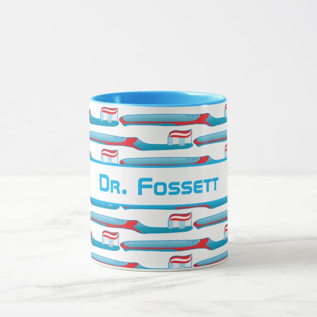 Taza Pincel dental de cirujano dental de cirujano denta (Centro)
