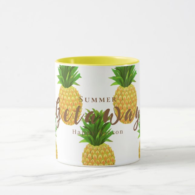 Taza Pineapple White (Centro)