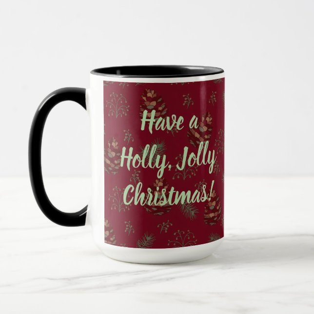 Taza Pinecones & Berries Holly Jolly (Izquierda)